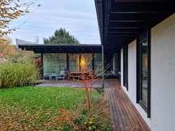 The home of Janez Lajovic and Majda Dobravec Lajovic in the 1960s, Ljubljana. Photo by Robert Potokar, 2021