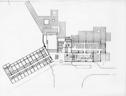1 Kanin Hotel in Bovec, ground floor plan. Source: Janez Lajovic's personal archive